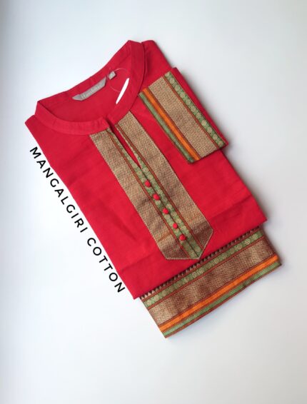 MANGALGIRI COTTON KURTI -MG16