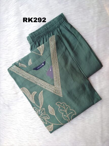 VATICAN SILK KURTI SET -RK292