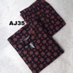 AJARK COTTON KURTI SET -AJ35