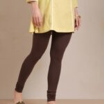 FUL LENGTH LEGGINGS -BROWN