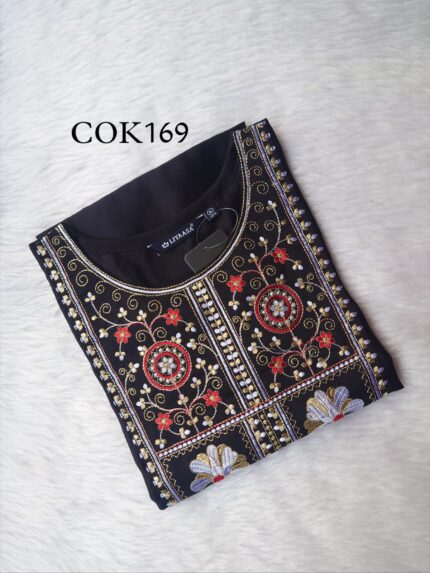 VARTICAN SILK KURTI -COK169