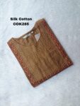 SILK COTTON KURTIS- COK286