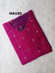 HANDLOOM RAW SILK KURTI -HA120