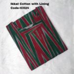 IKKAT COTTON KURTI-IC024