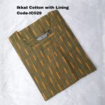 IKKAT COTTON KURTI-IC029
