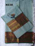 KANCHI COTTON KURTI WITH DUPPATTA-KC38