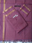 KANCHI COTTON KURTI WITH DUPPATTA-KC42