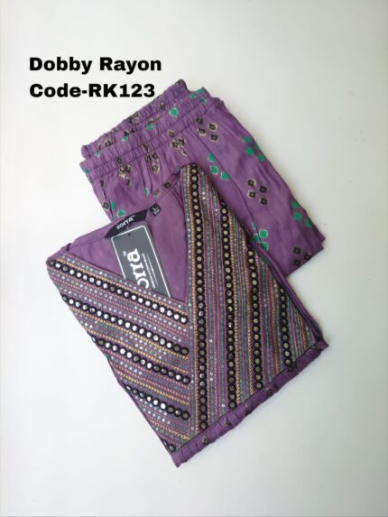 DOBBY RAYON CO-ORD SET-RK123