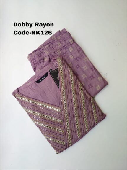 DOBBY RAYON CO-ORD SET-RK126