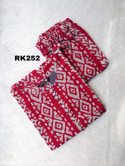 COTTON KURTI SET-RK252