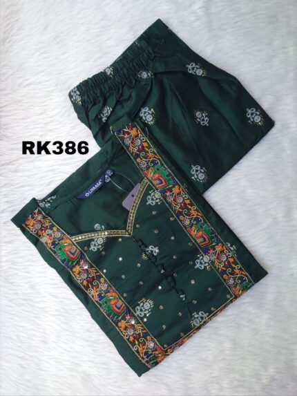 SILK KURTI SET-RK386