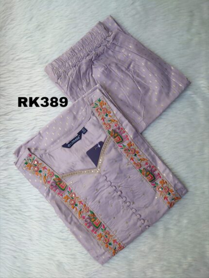 SILK KURTI SET-RK389