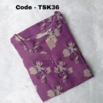 TISSSUE SILK KURTI -TSK36