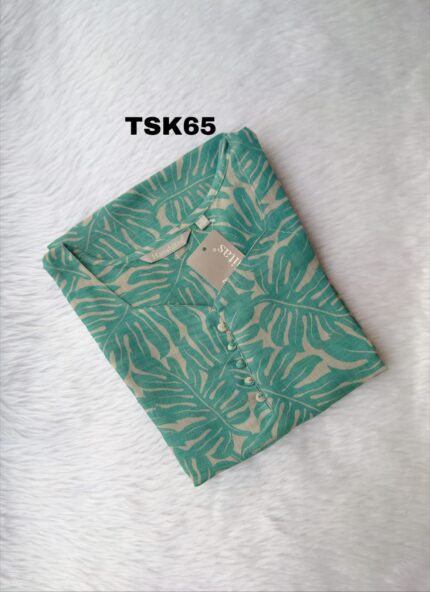 TISSSUE SILK KURTI -TSK65